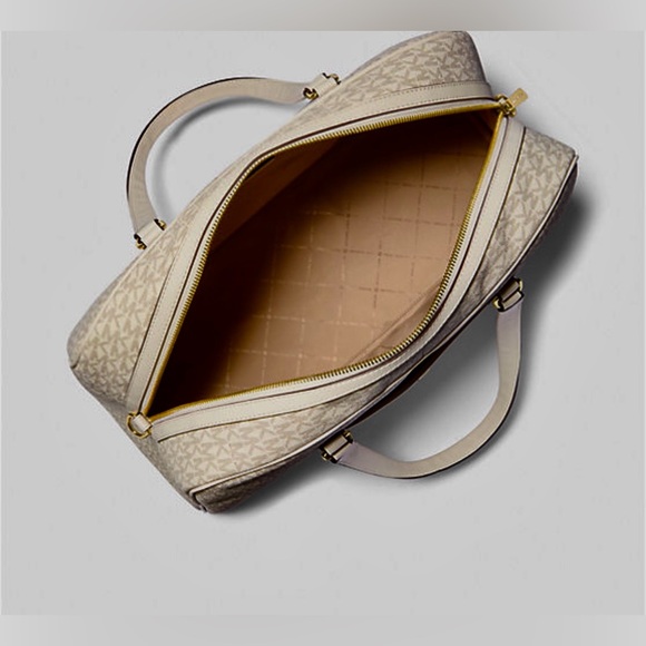 Michael Kors Beige and Tan Travel Bag - Picture 4 of 5